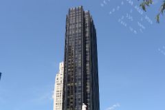 04 Trump International Hotel and Tower With Statue of Columbus In The Middle In New York Columbus Circle